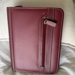 Franklin Covey Red Classic Planner/Binder